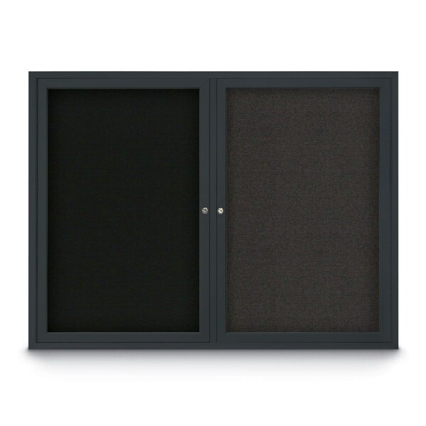 Corkboard, Rubber/Satin, 18" x 24"